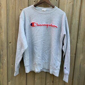 Champion Reverse Weave Crewneck Sweater Large